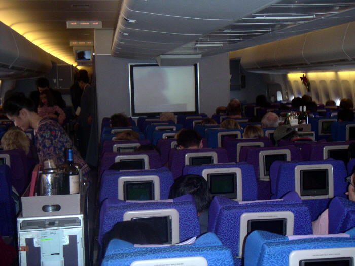 Die Holzklasse von Singapur Airlines