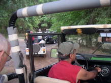 Unterbodenwsche mit dem Jeep