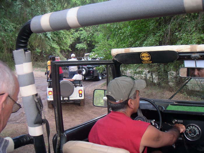 Unterbodenwsche mit dem Jeep