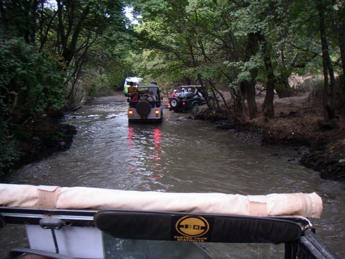 Unterbodenwsche mit dem Jeep