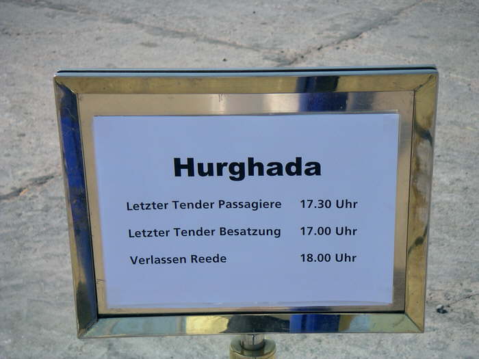 Willkommen im Touristenparadies